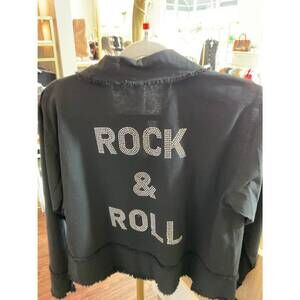 NEW GIOCAM women's rock & roll jacket in black
